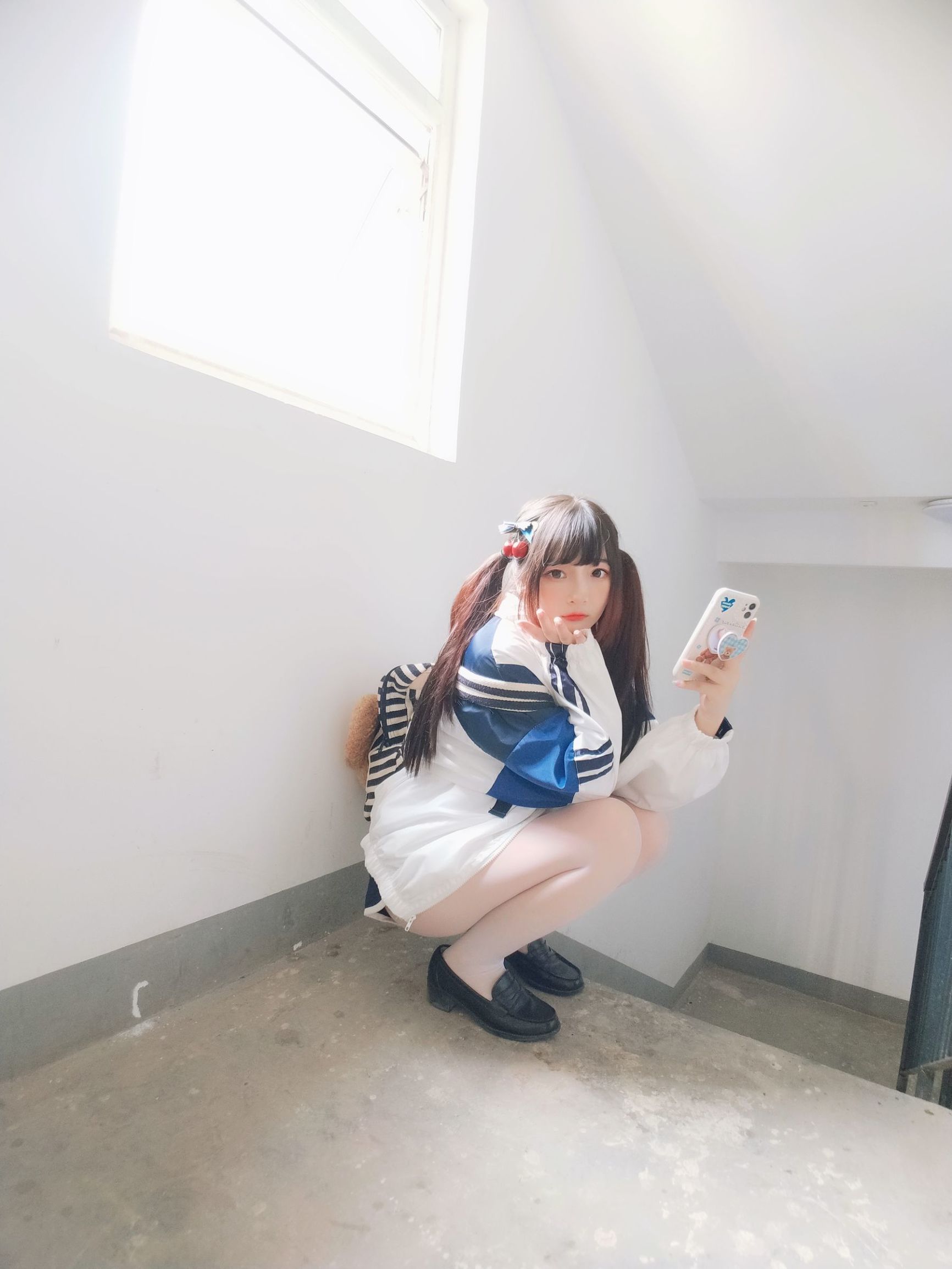 [COS福利]二次元美女古川kagura白丝体操运动服插图5